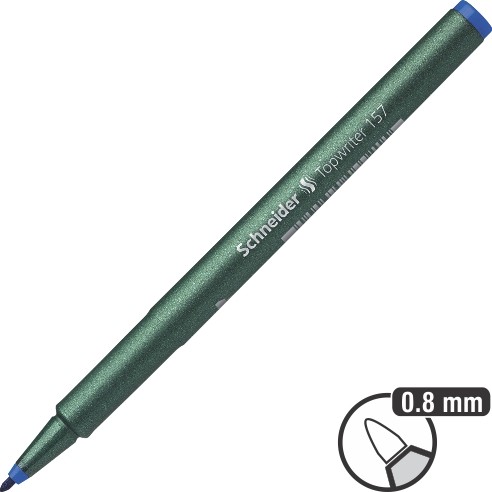 SCHNEIDER Фломастер, Шнајдер,157 Topwriter 0.8мм. сина