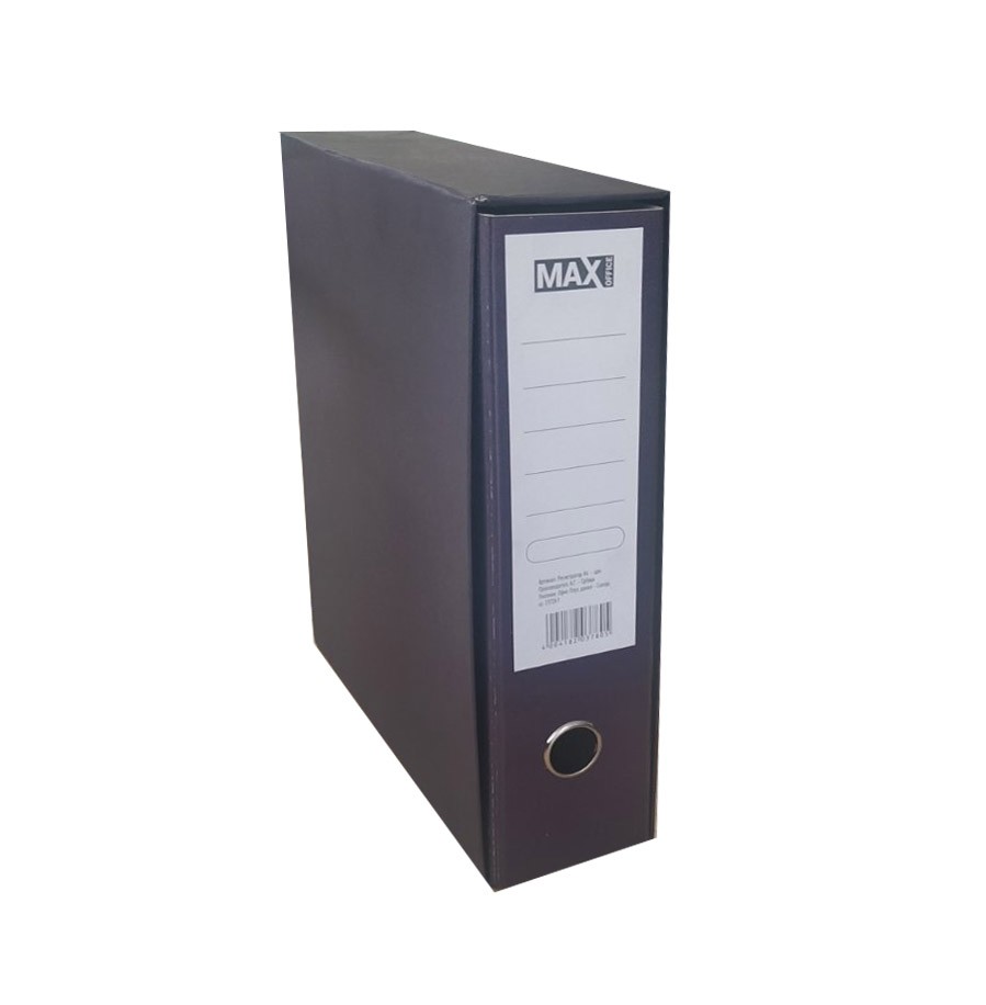 MAX OFFICE Регистратор, А4, 80мм, СТД, Лепенка/Лепенка, 1.50мм, Тегет