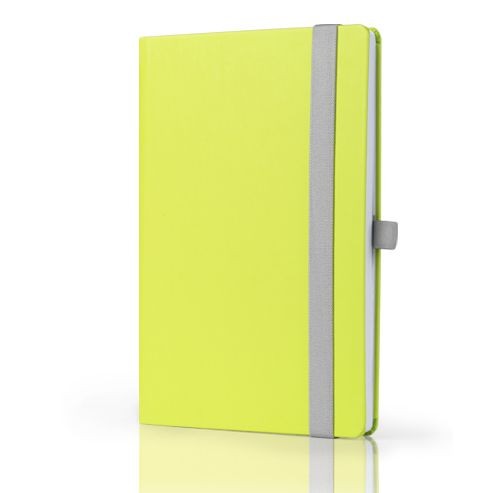 Нотес, Со Ластик, А5, 80гр, 192 листови, Mondo, 34.193.51, Киви Зелена