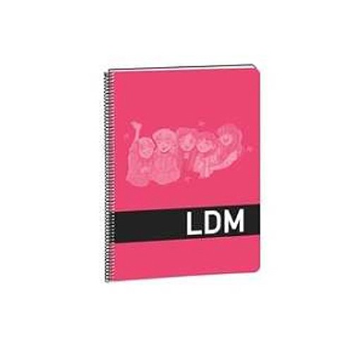 BUSQUETS Тетратка ,Со Спирала,80 Листа, Коцка, А4,, Lola Casademunt ,20.752.05240