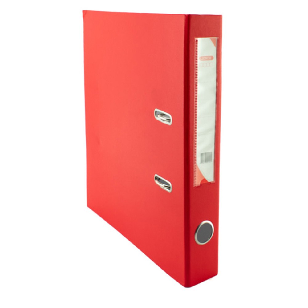 BG OFFICE Регистратор, Самостоечки, А4, 5цм, Пвц, Lioner, 86001037062782,Црвена