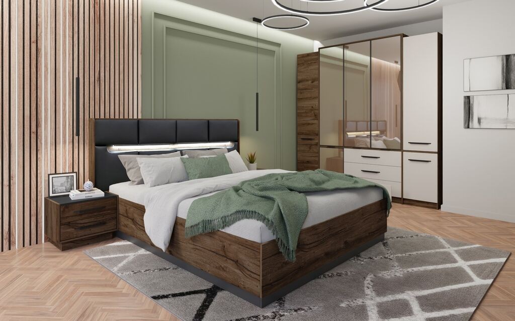 Мебел-Ви Спална Норел 160