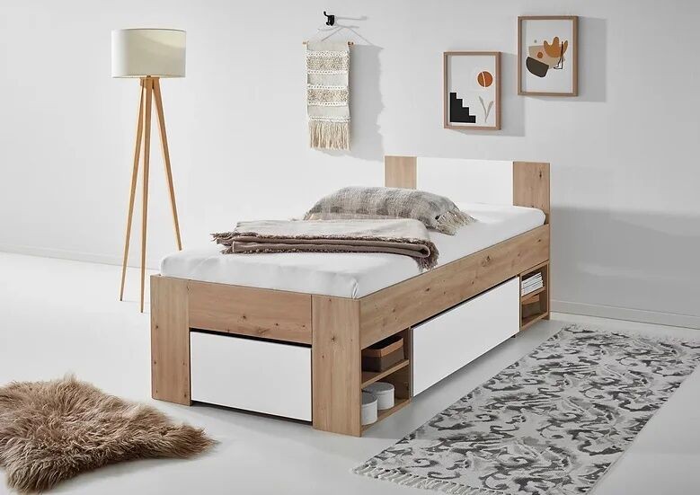 Мебел-Ви Лежај Азуро 90 Артисан-Бела