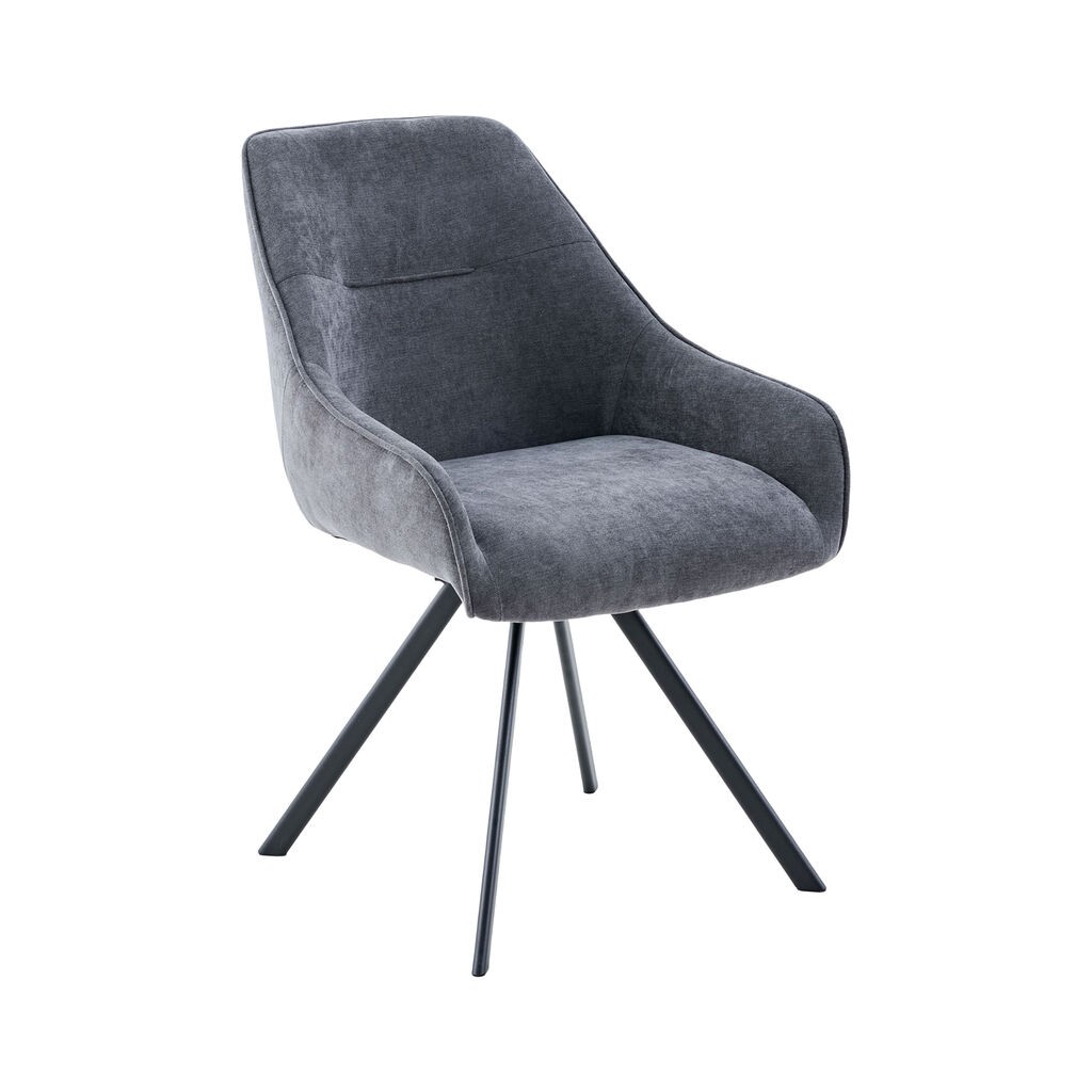 Мебел-Ви Стол Мелој Сива