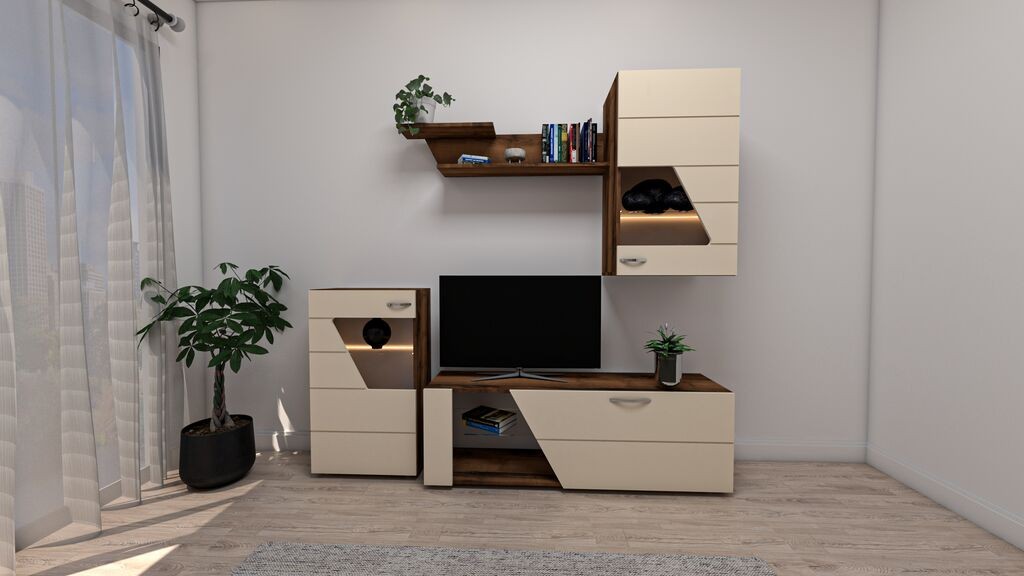 Мебел-Ви Комода Ринго Крем Нова