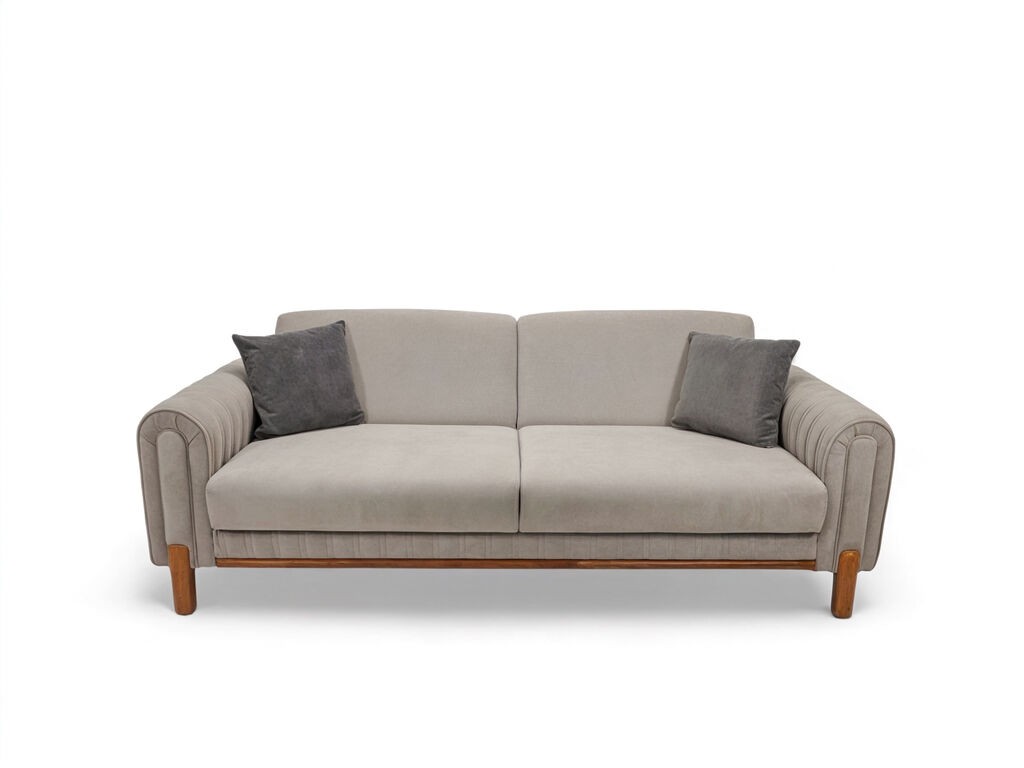 Мебел-Ви Тросед Сохо Светло Сива