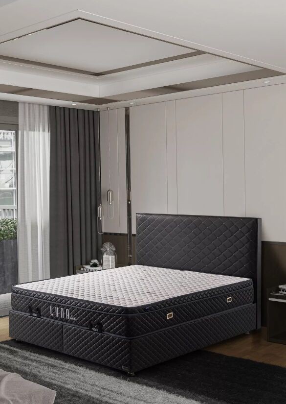 Мебел-Ви Лежај Луна Лукс Со Душек 180