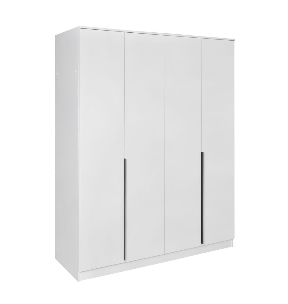 Мебел-Ви Четворокрилен Ормар Дрим 4К 180 Бела