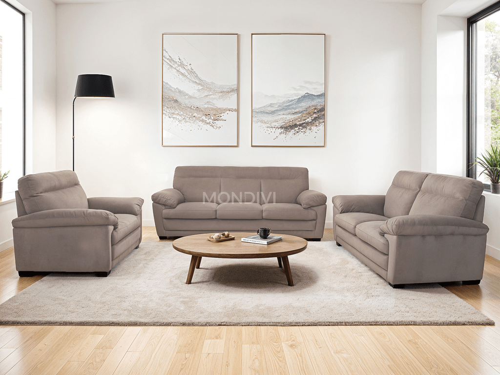 Softaly Тдф Поситано У-074 Штоф Светло Сива