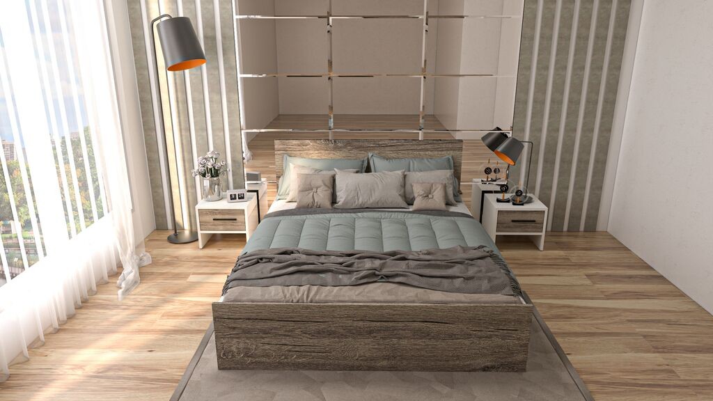 Мебел-Ви Лежај Хармони (Малта) Со Касетки