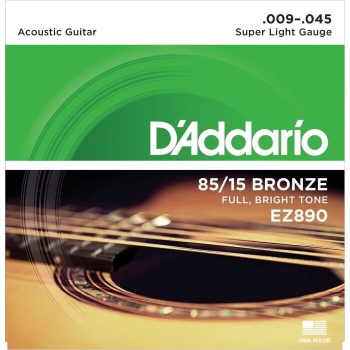 Daddario Жици за акустична гитара  9-45 EZ890