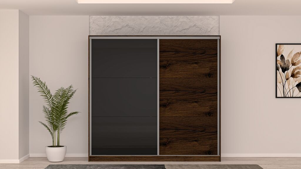 Мебел-Ви Шибер Јава 220 Орев-Црна