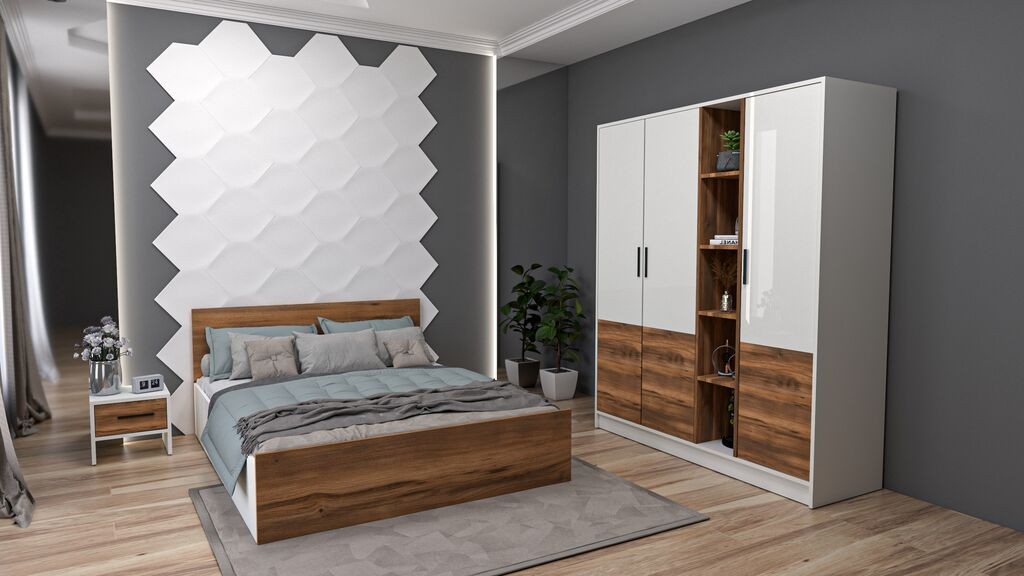 Мебел-Ви Спална Хармони Уно