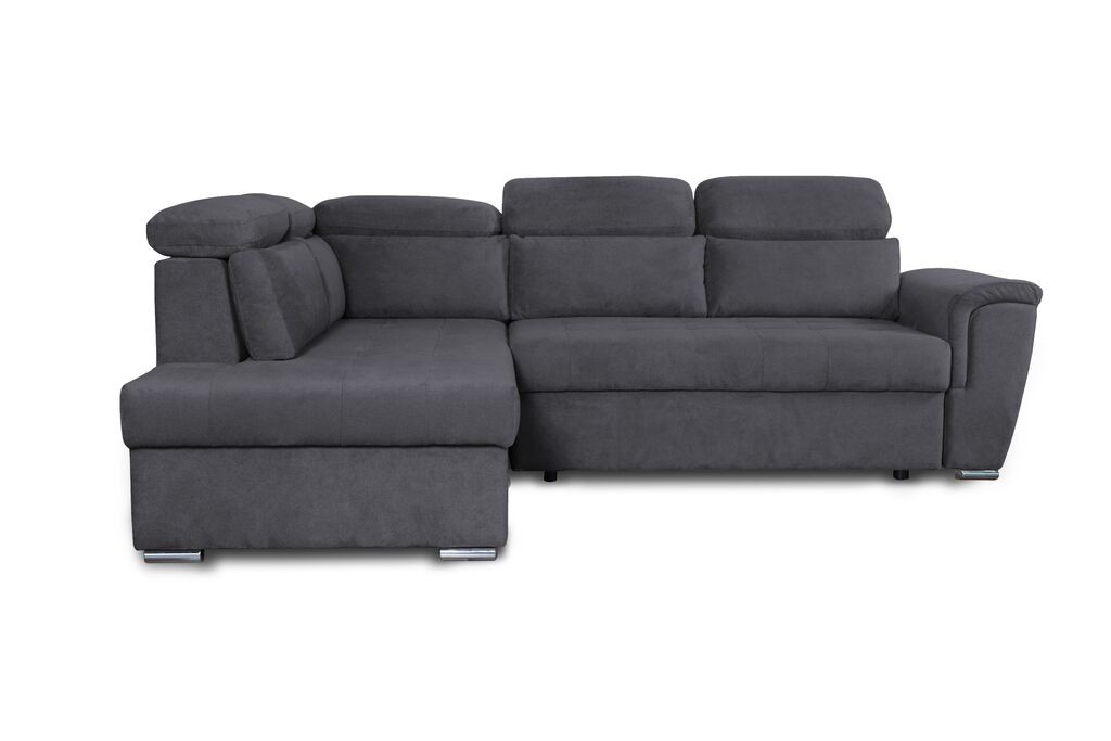 Мебел-Ви Аг Тексас Лева Сива Аголна Гарнитура