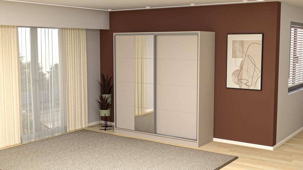 Мебел-Ви Шибер Екон 200 Сива