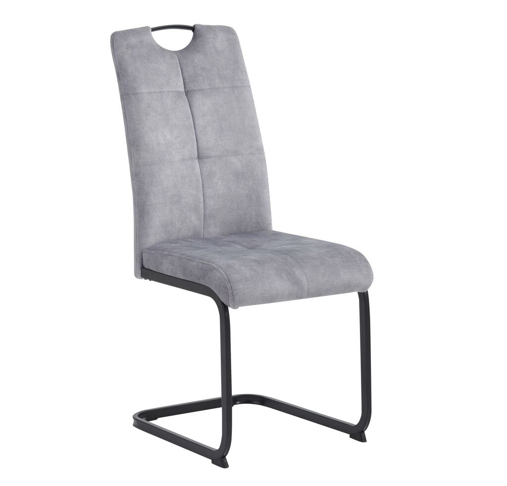 Мебел-Ви Стол Рена Светла Сива