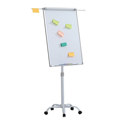 PBS Табла магнетна, Бела, Флипчарт, Со алуминиумска рамка, 100*70цм, 20094521-14