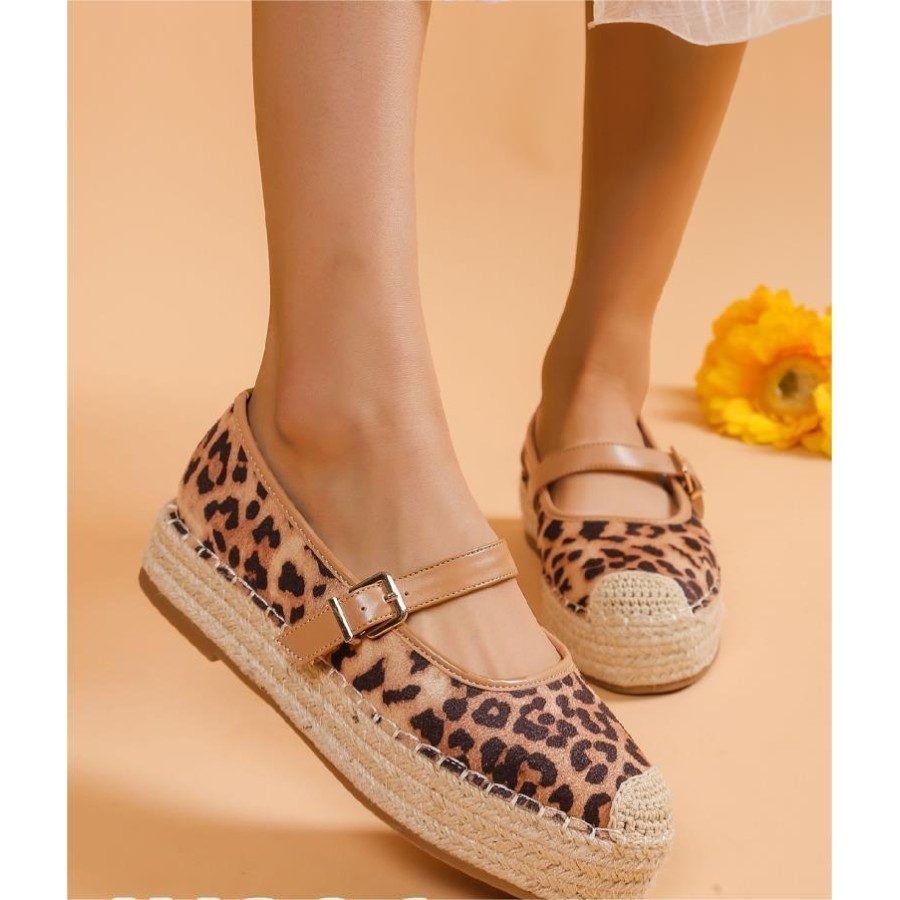 SEA S Женски чевли леопарт