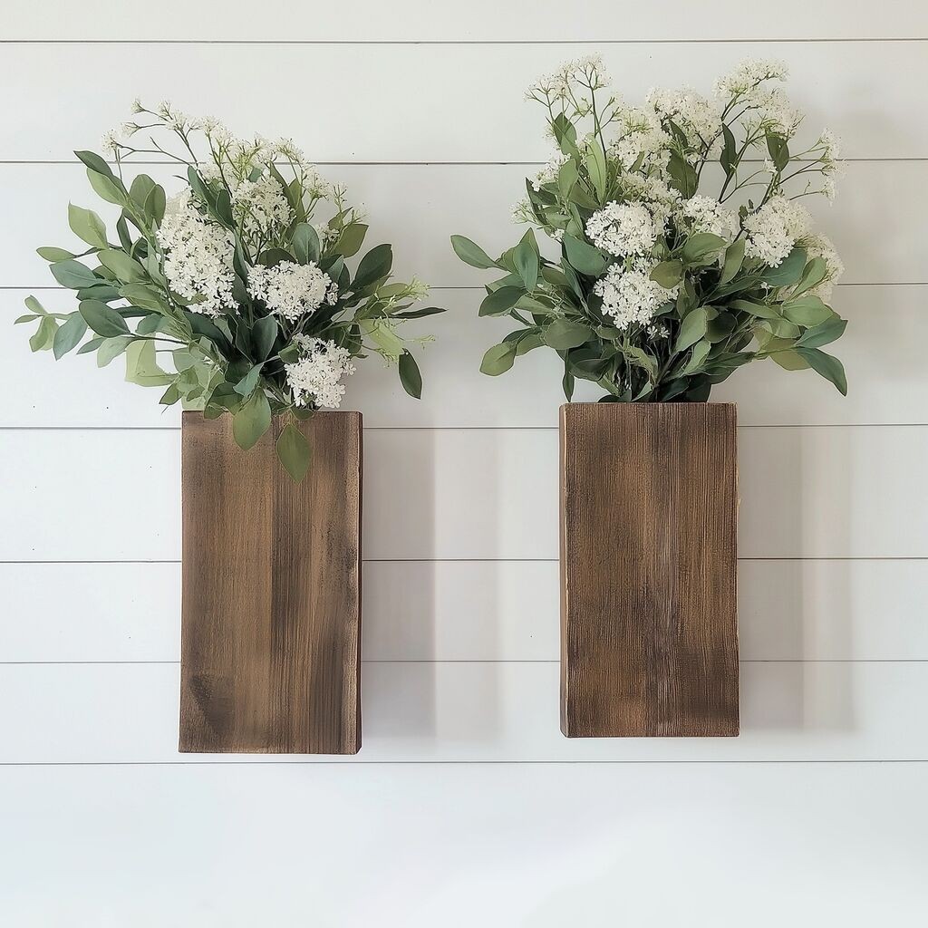 Hanah Home Комплет dzидни полици Raf280, 2 парчиња, кафеави