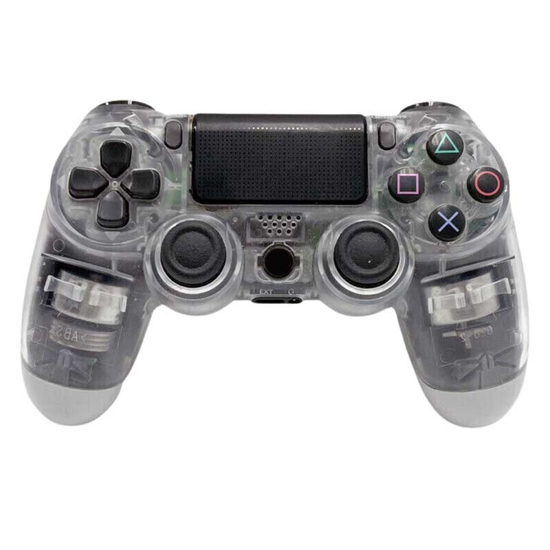 Безжичен контролер за PlayStation 4 - Doubleshock PS4 - Провидна