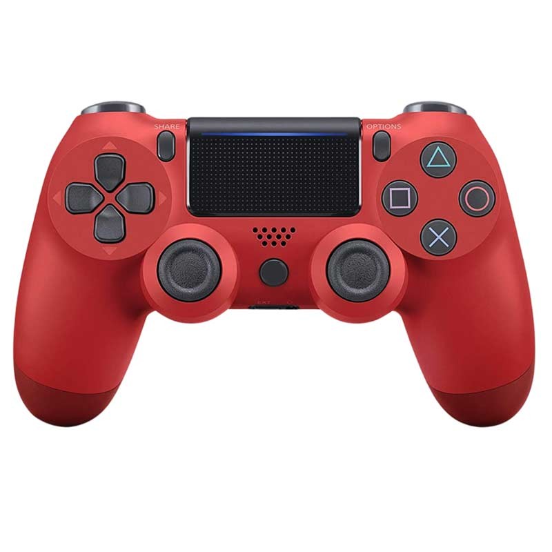 Безжичен контролер за PlayStation 4 - Doubleshock PS4 - Црвена