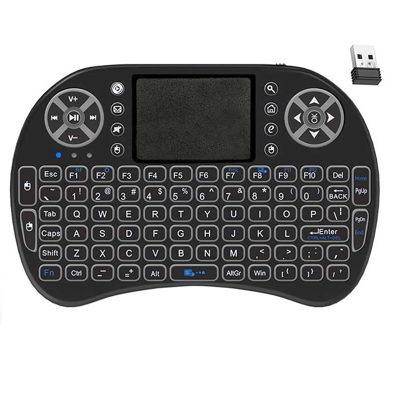 Мини безжична тастатура - Backlit