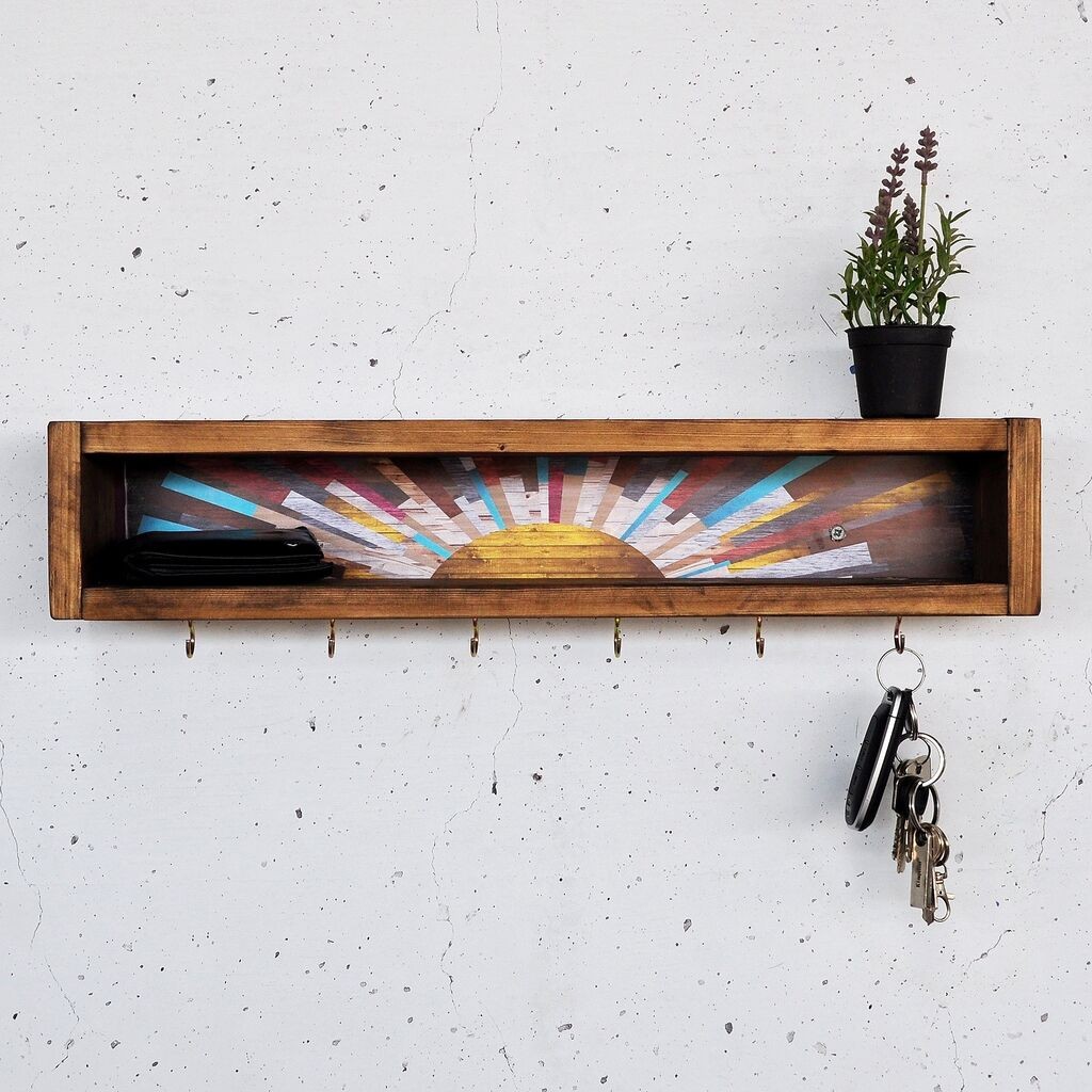 Dzидна полица Hanah Home Raf293, кафеава