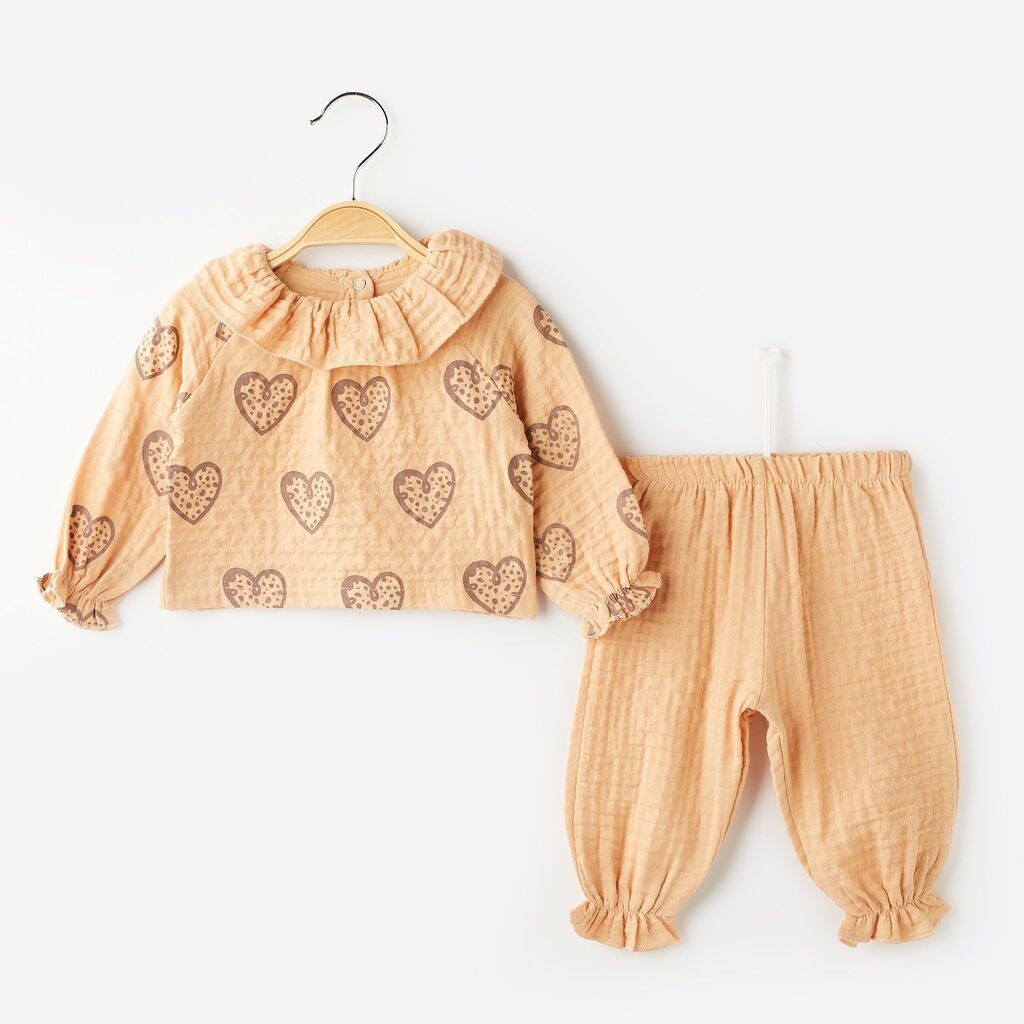 Муслин комплет 2 делен срце