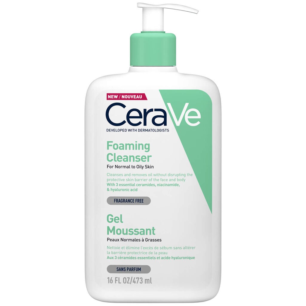 CeraVe FOAMING FACIAL CLEANSER Пенлив гел за чистење 473ml