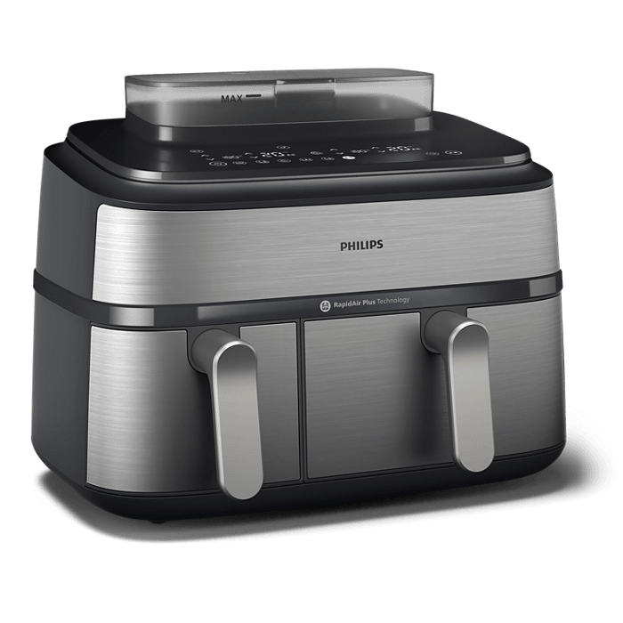 Philips Фритеза на Воздух со Пареа и Двојна Корпа 5000 Series NA555/00