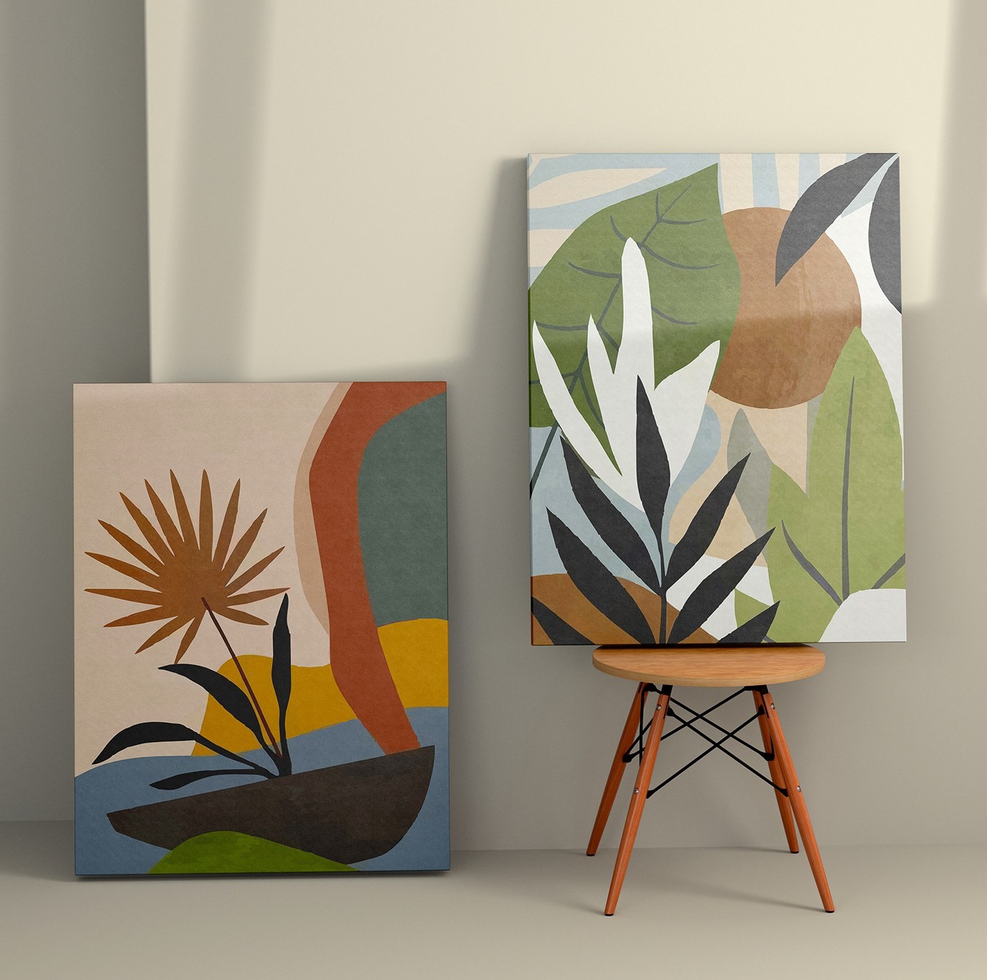 Слика на платно од Wallity во 2 дела