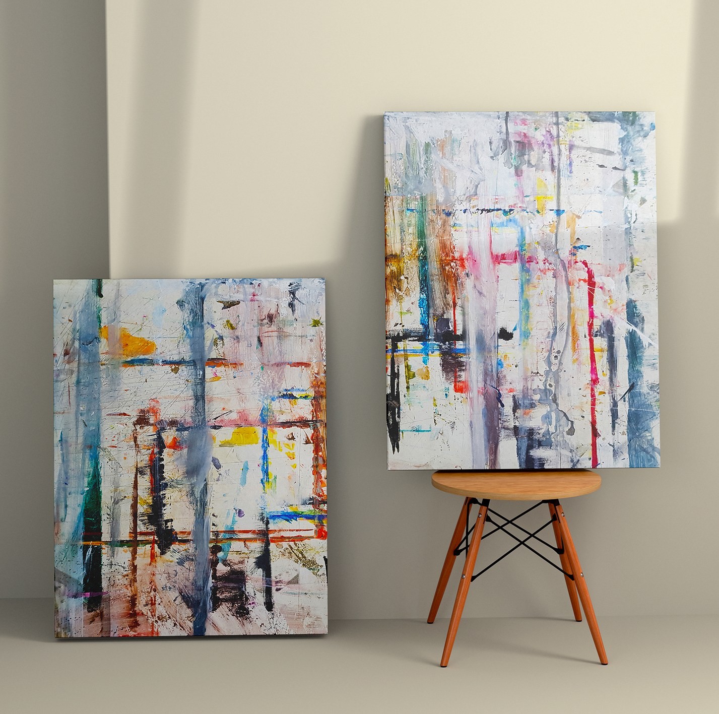 Слика на платно од Wallity во 2 дела