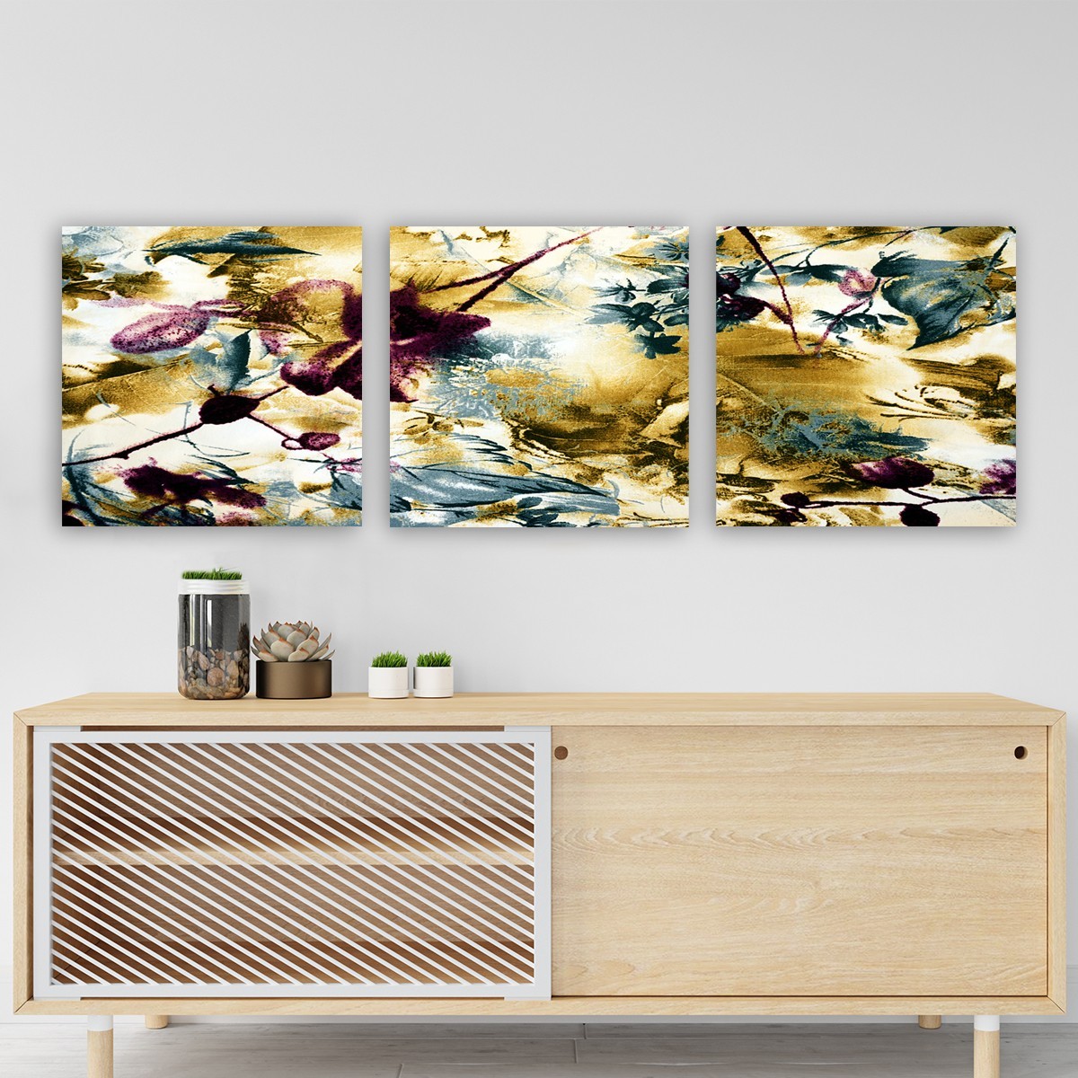 Слика на платно од 3 дела на Wallity