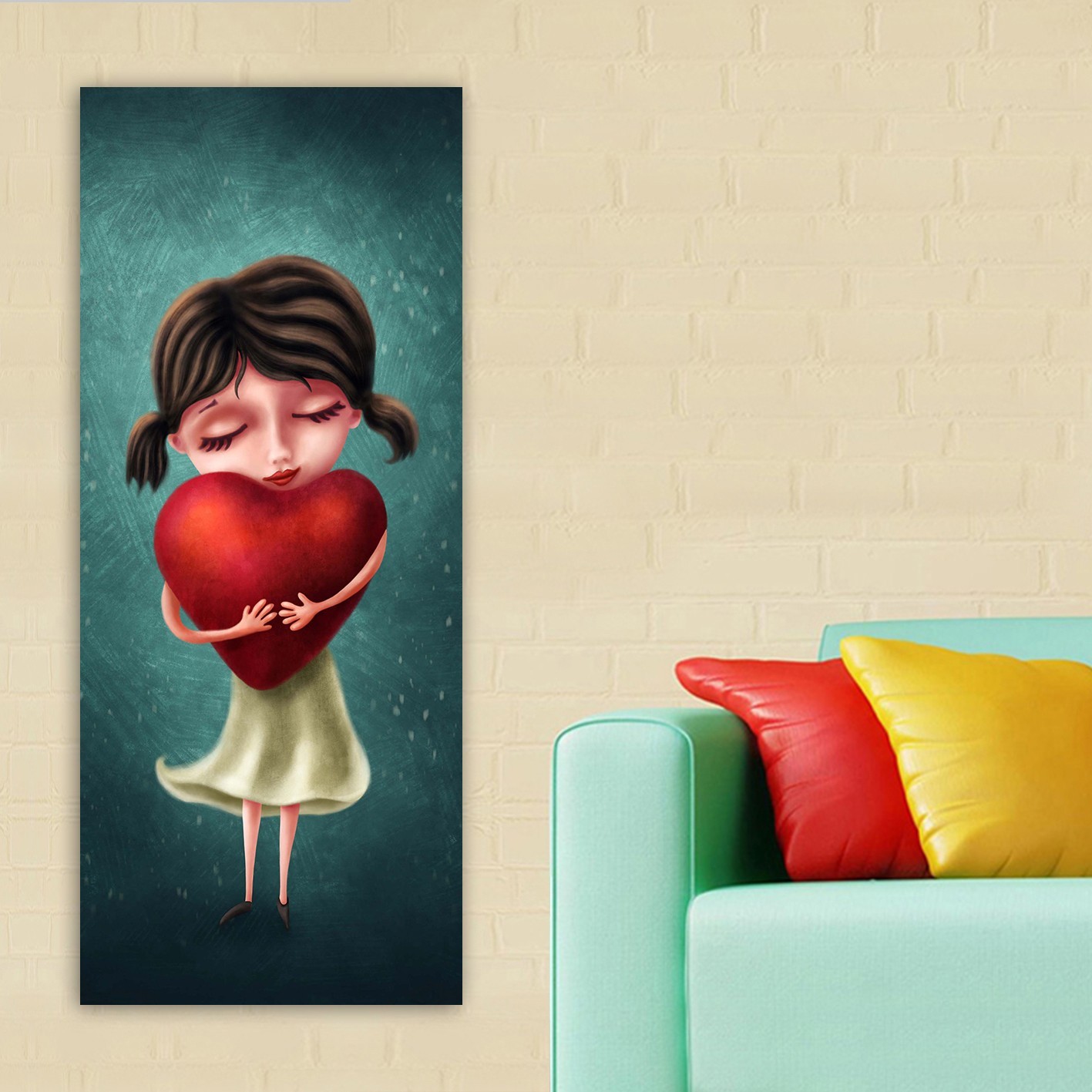 Слика „Волити" на платно 50x120 см