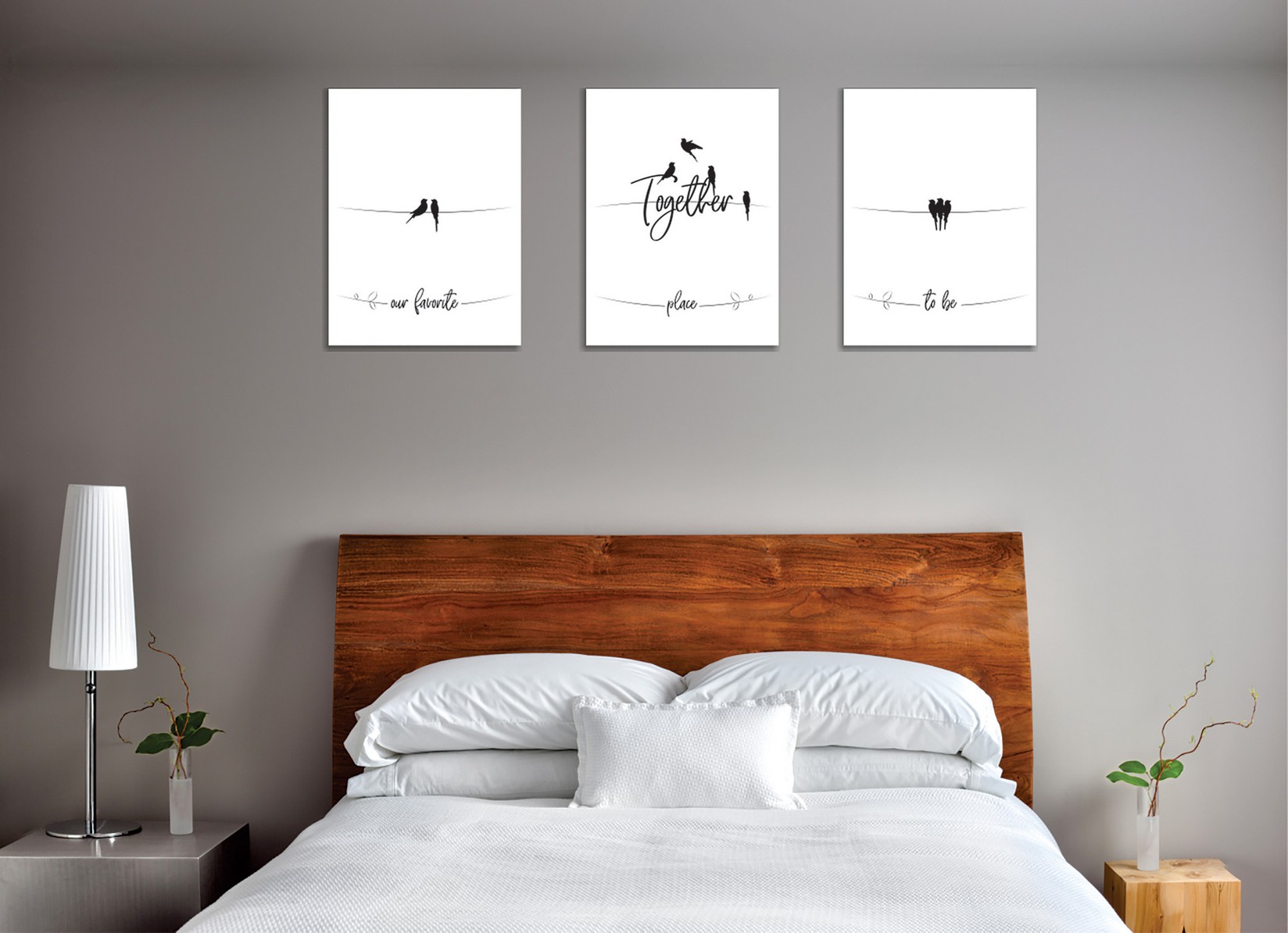 Слика на платно од 3 дела на Wallity