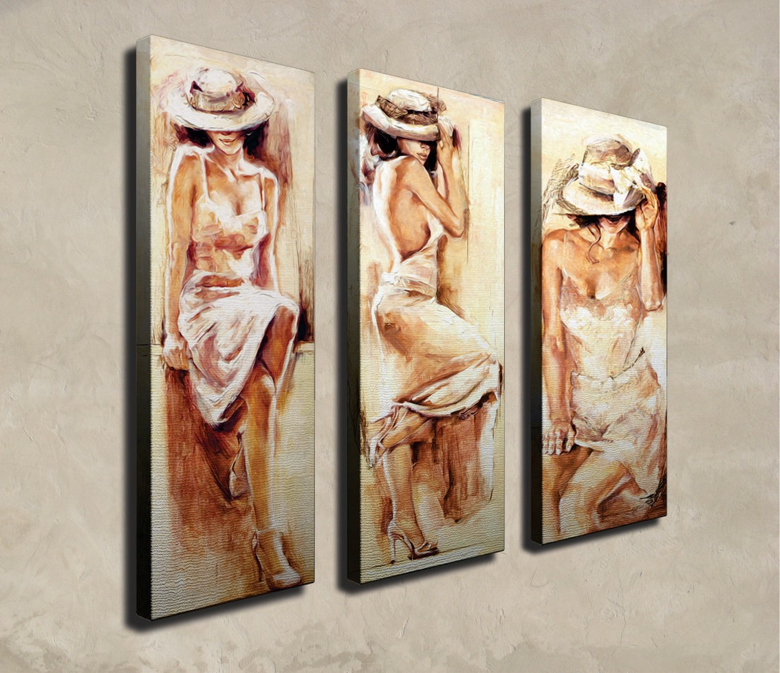 Слика на платно од 3 дела на Wallity