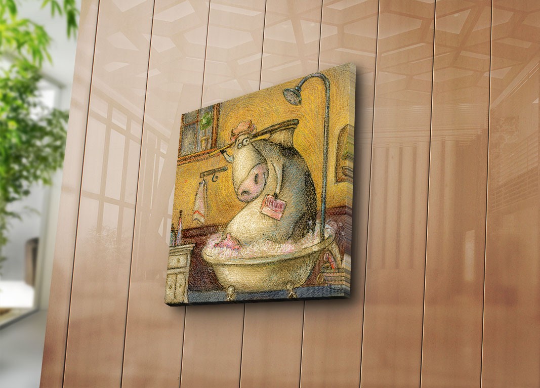 Слика „Волити" на платно 45x45 см