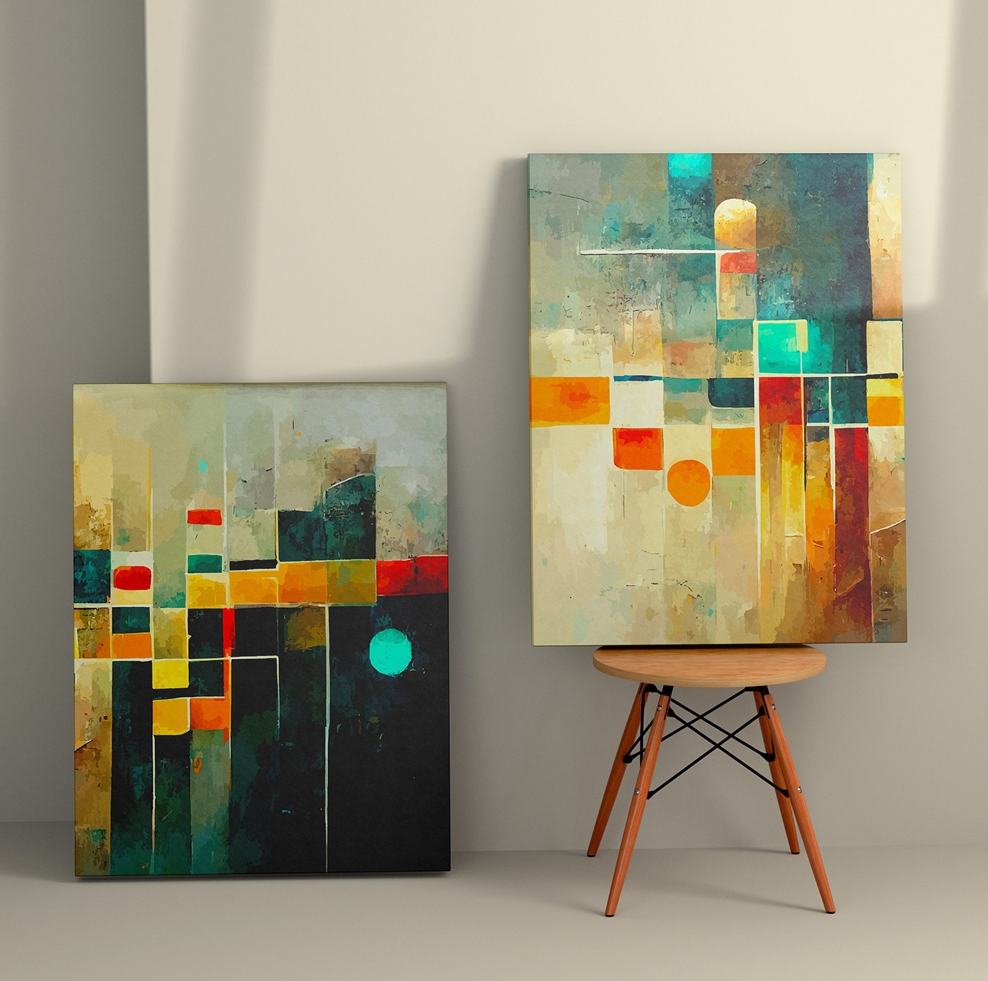 Слика на платно од Wallity во 2 дела