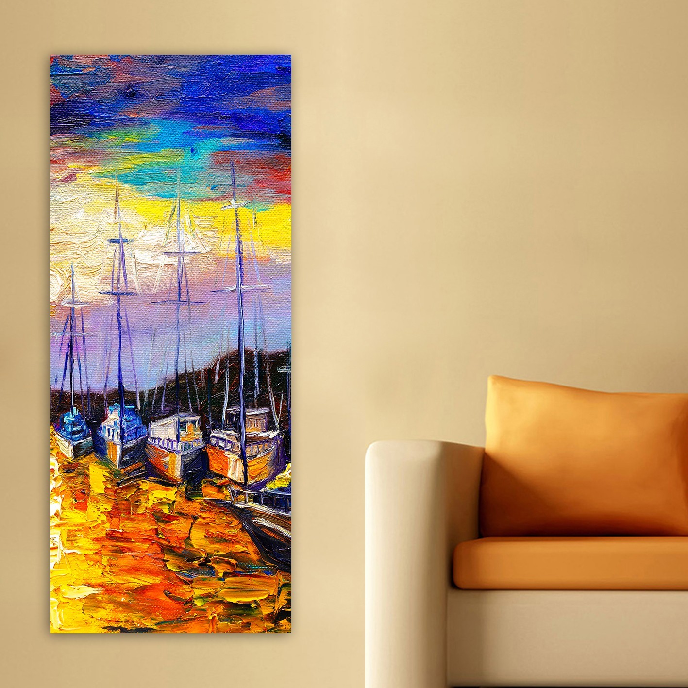 Слика „Волити" на платно 50x120 см