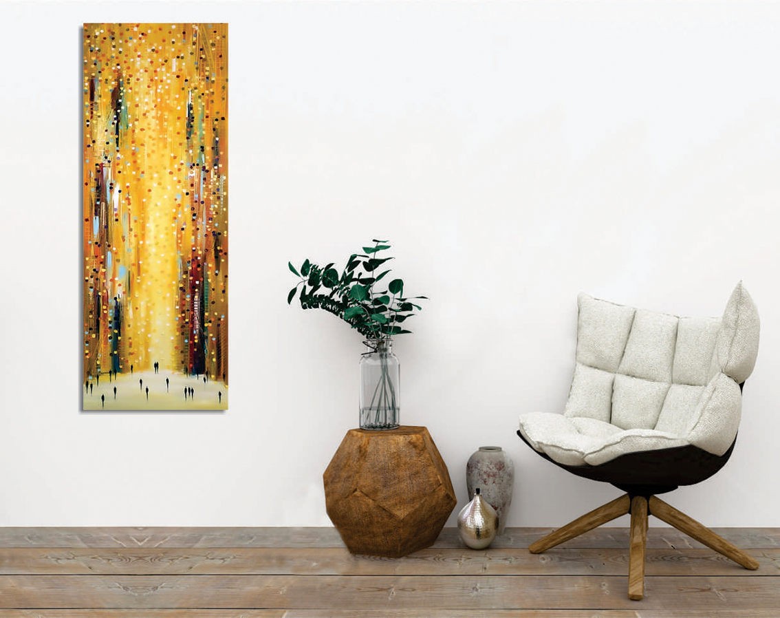 Слика „Волити“ на платно 30x80 см