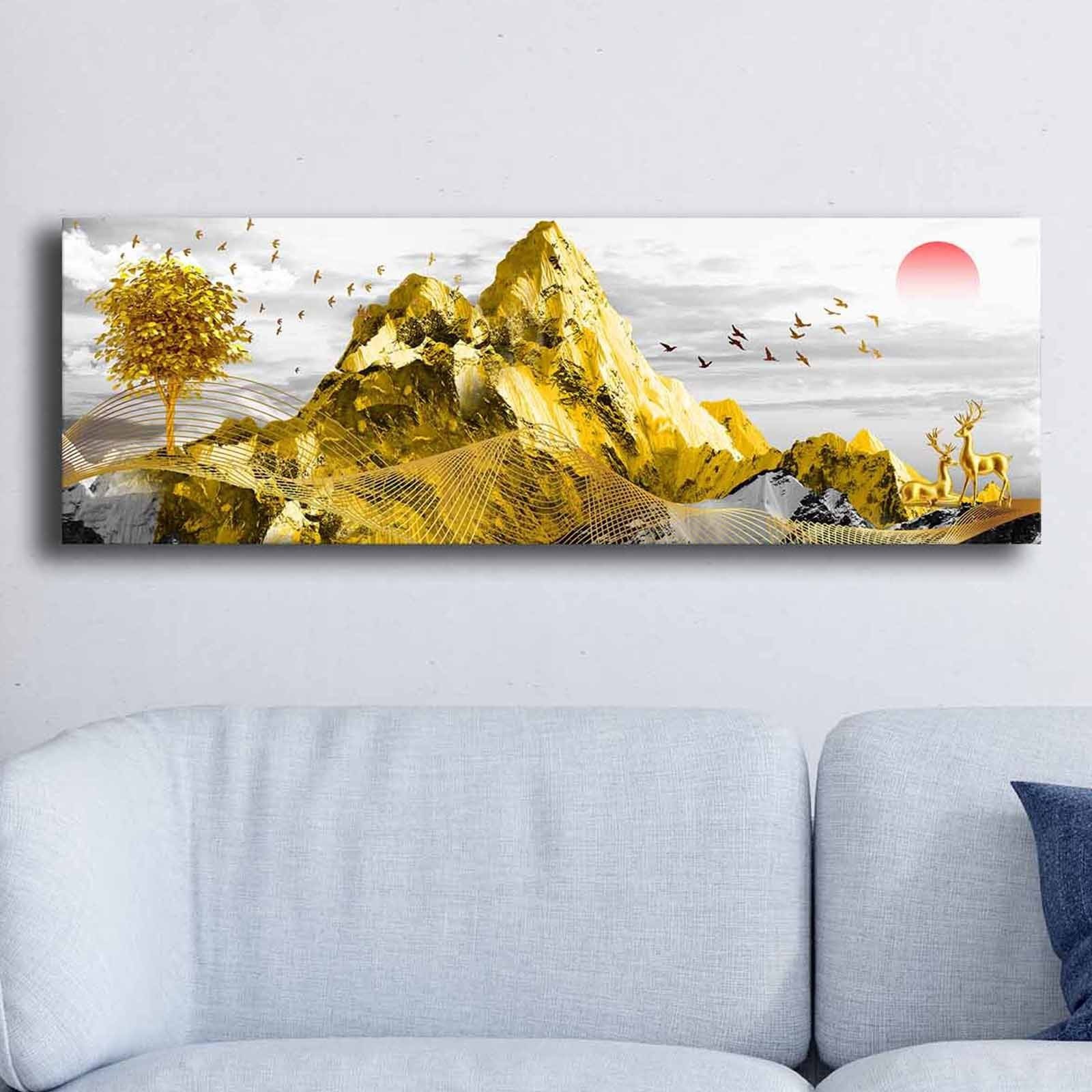 Слика „Волити" на платно 30x90 см