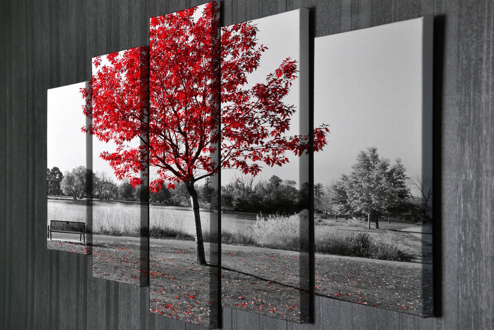 Слика на платно од 5 дела на Wallity