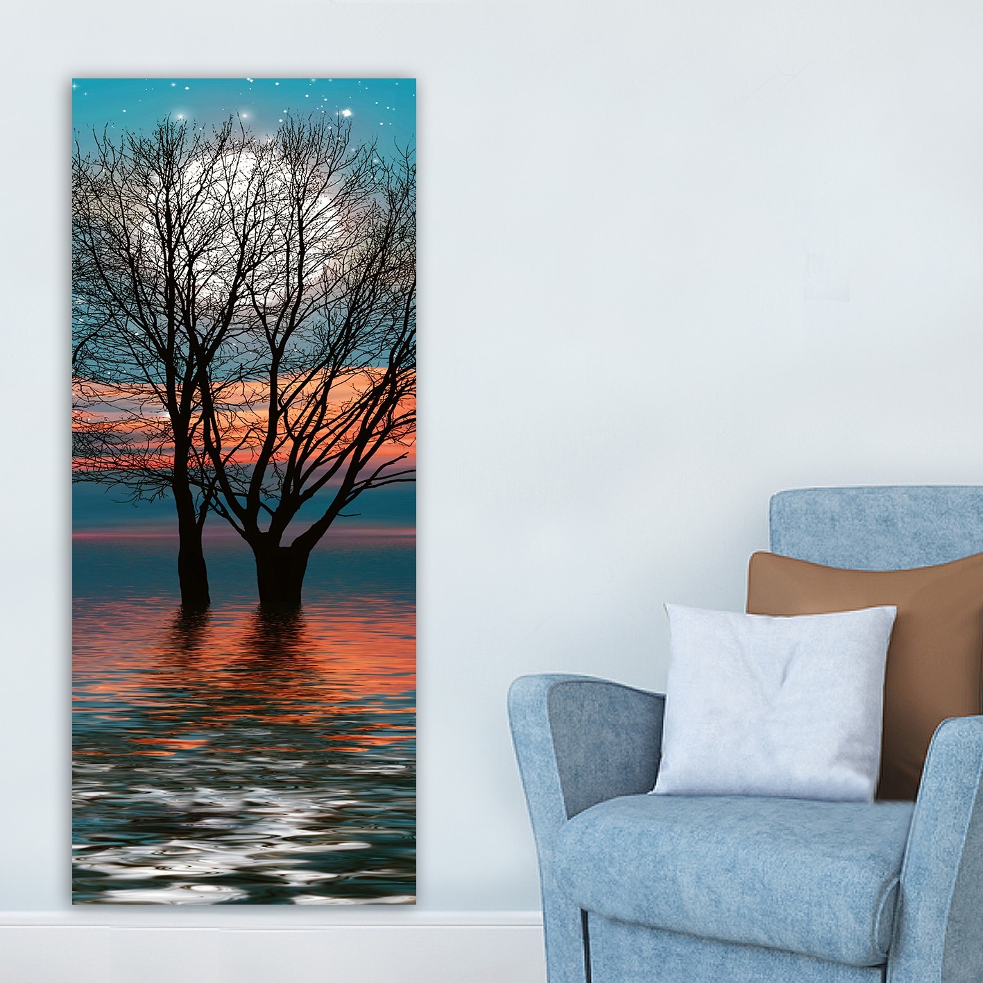 Слика „Волити" на платно 50x120 см