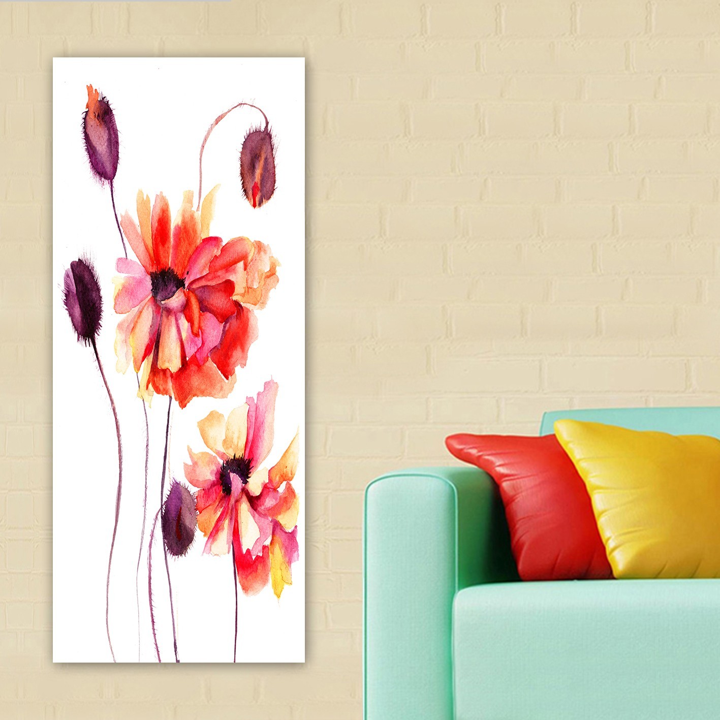 Слика „Волити" на платно 50x120 см