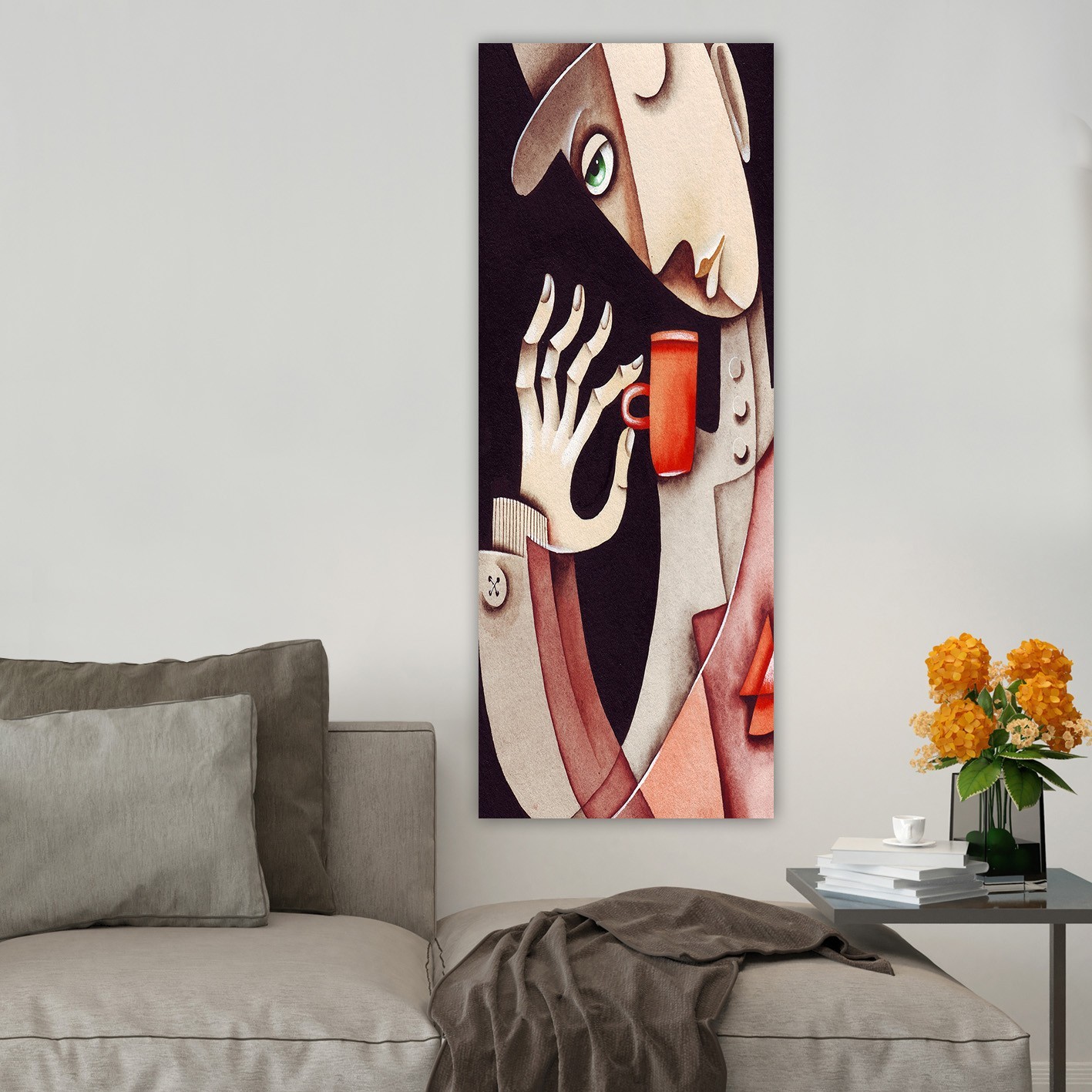 Слика „Волити" на платно 30x80 см