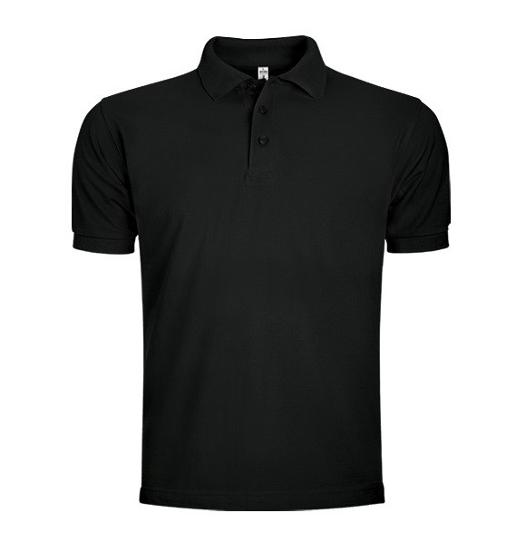 Маица, Поло, Машка, Памучна, XXL, Azzurro II, 50.034.10, Црна