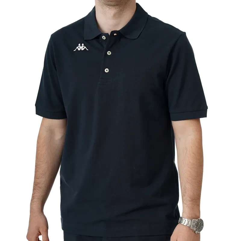 Лого за машка поло маица Kappa Шарас, маслиново