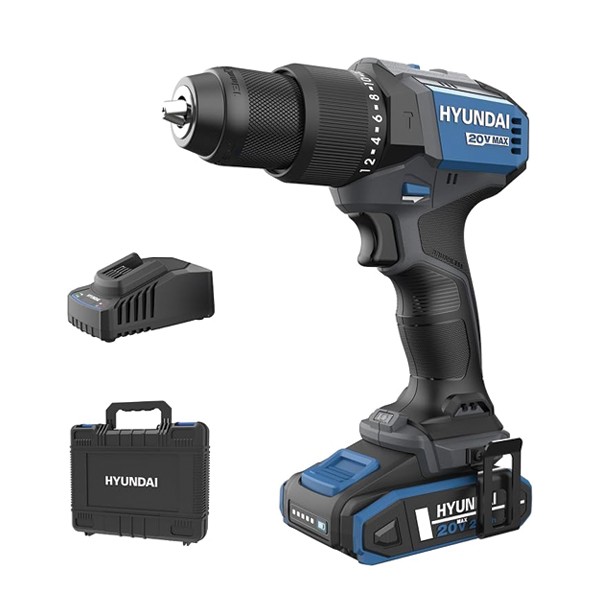 Hyundai Батериска Штрафилица Hd20X-60Тт Сет Бат+Пол 2.0Ah X 1 60 Nm Brushless