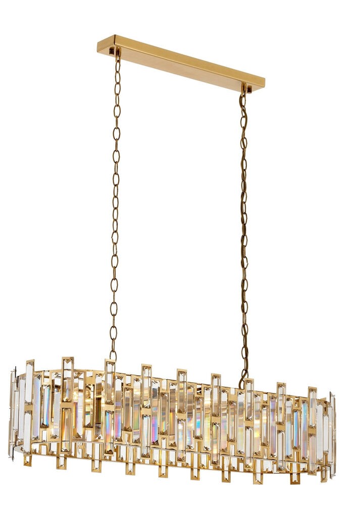 Opviq Luster Av-4307-E30X90, 105x90x30cm, злато