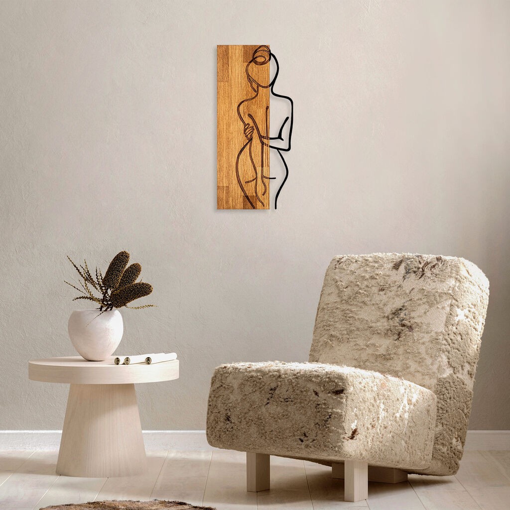 Wallity декорација за dzид MA-294, 27x58 см, даб